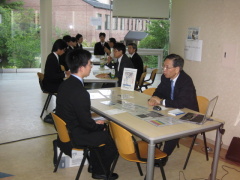 [会社説明会の様子]